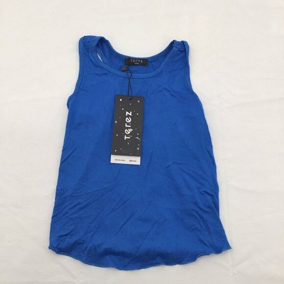 Terez Girls Size Small Royal Blue Tank Top - Picture 1 of 3